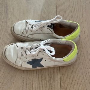 Golden Goose Kids white sneakers size 32 US 13